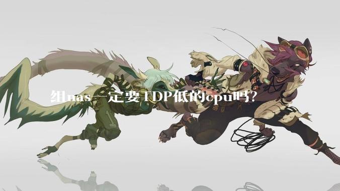 组nas一定要TDP低的cpu吗？